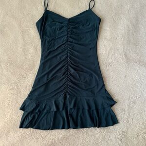 BCBG Vintage ruffle dress